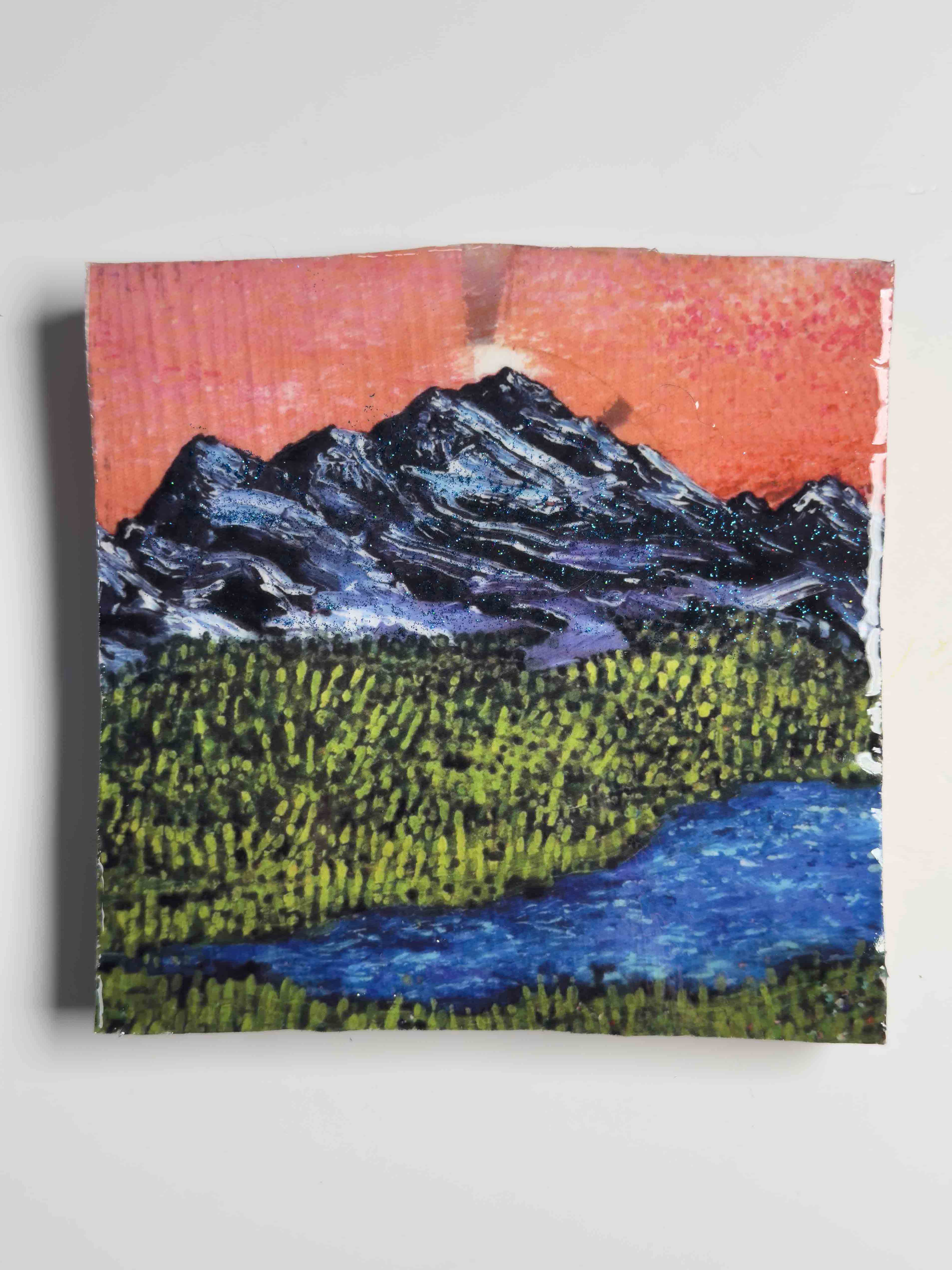 Sunset Lake (Landscape Study ll)