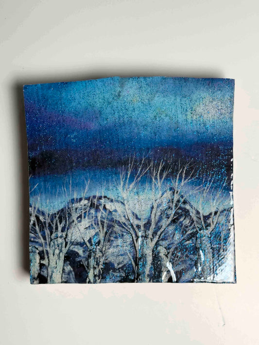 Wood Cut Landscape - 04