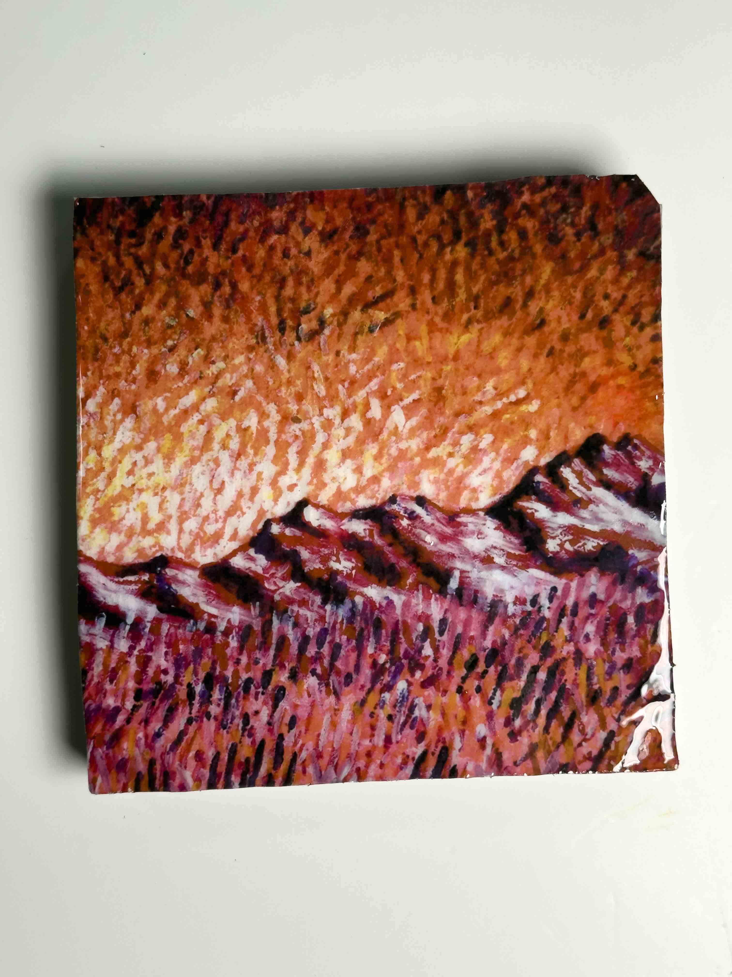 Inferno Sky (Mountain Study III)