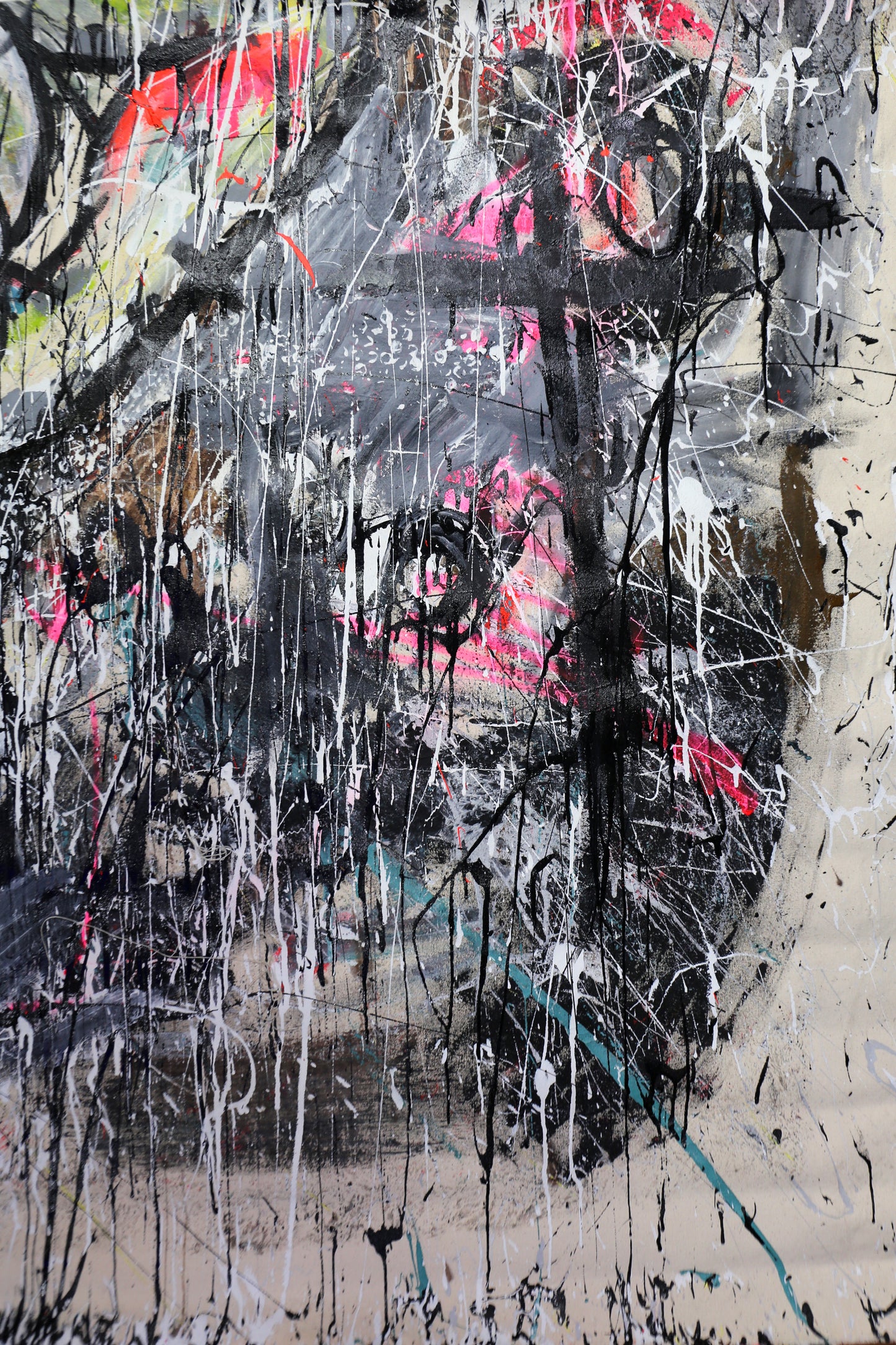 Lick My Latex Self Portrait, 2013