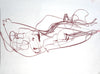 Reclined Gestural, 2008