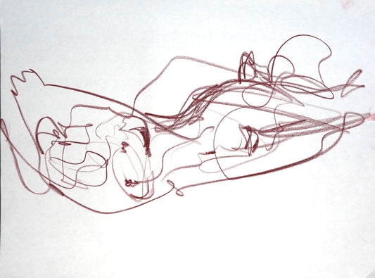 Reclined Gestural, 2008