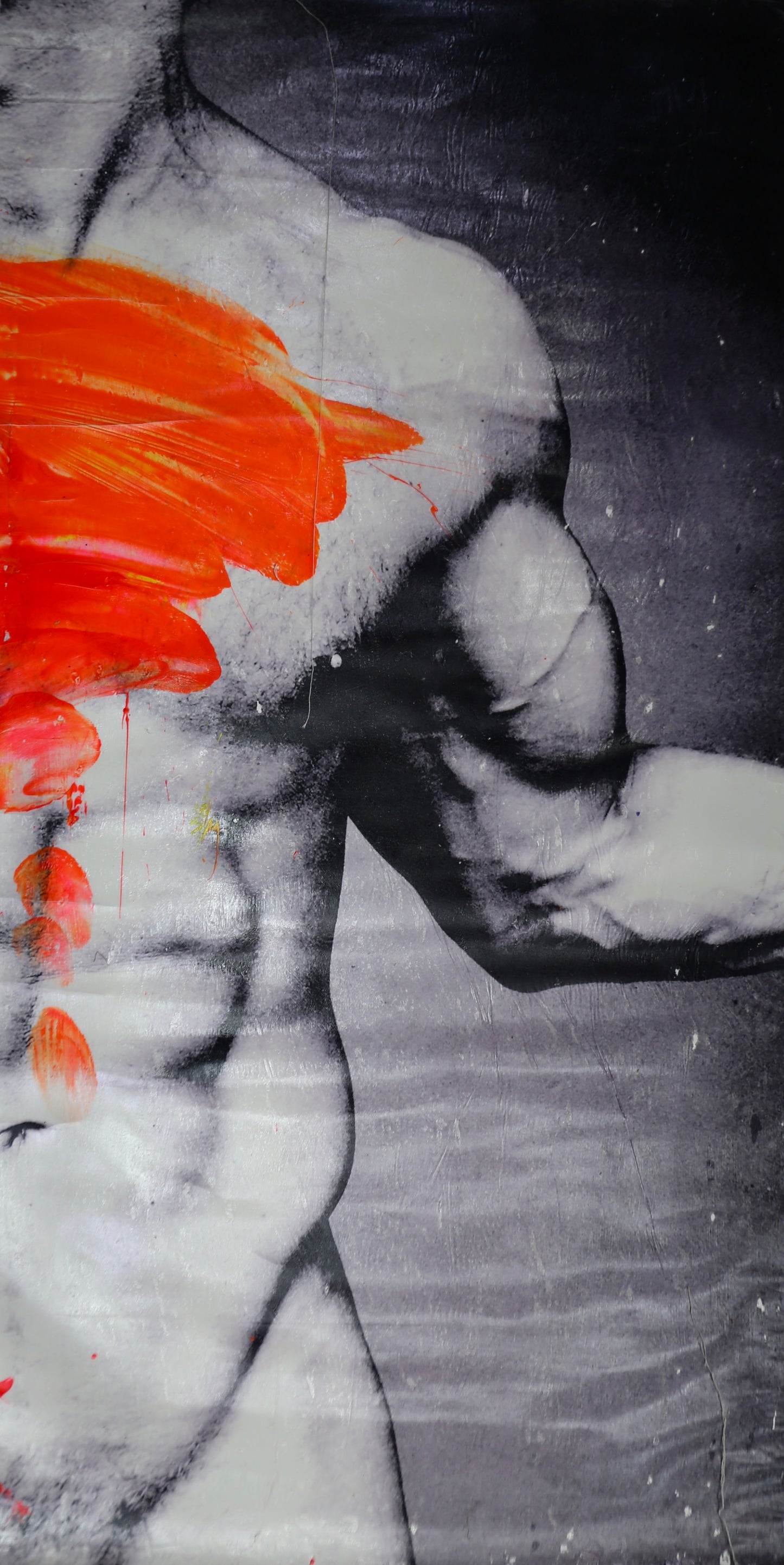 Self Portrait Half Torso 01