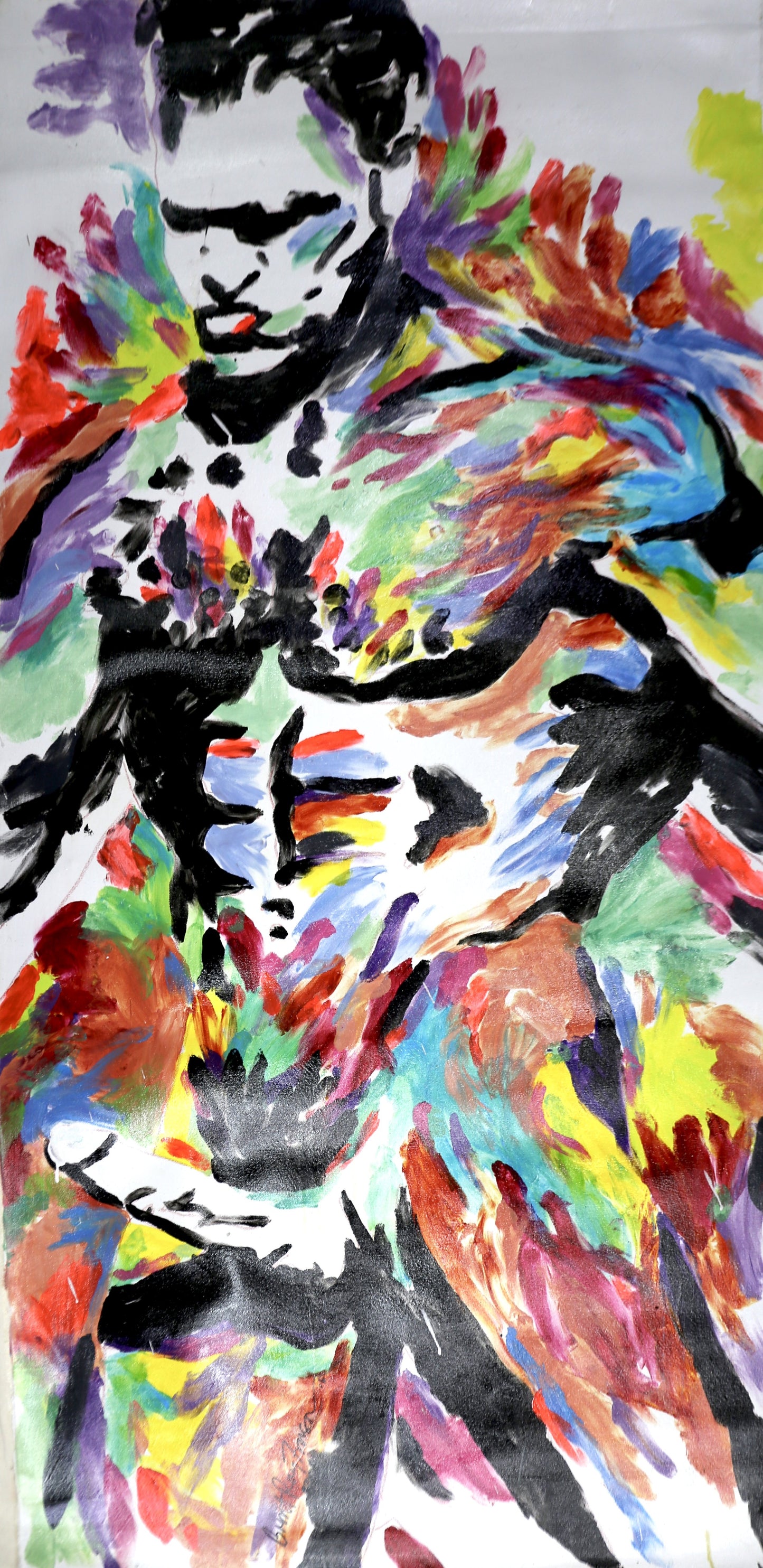 Colour Eruption (Self Portrait), 2013 - By Brent Ray Fraser