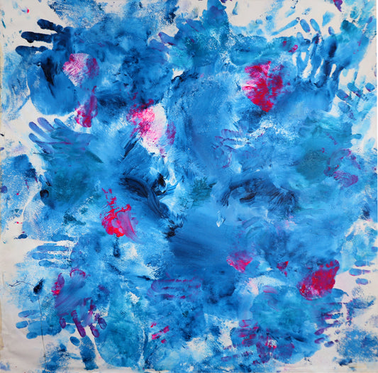 Pectorals & Hand Abstract, 2018 - By Brent Ray Fraser