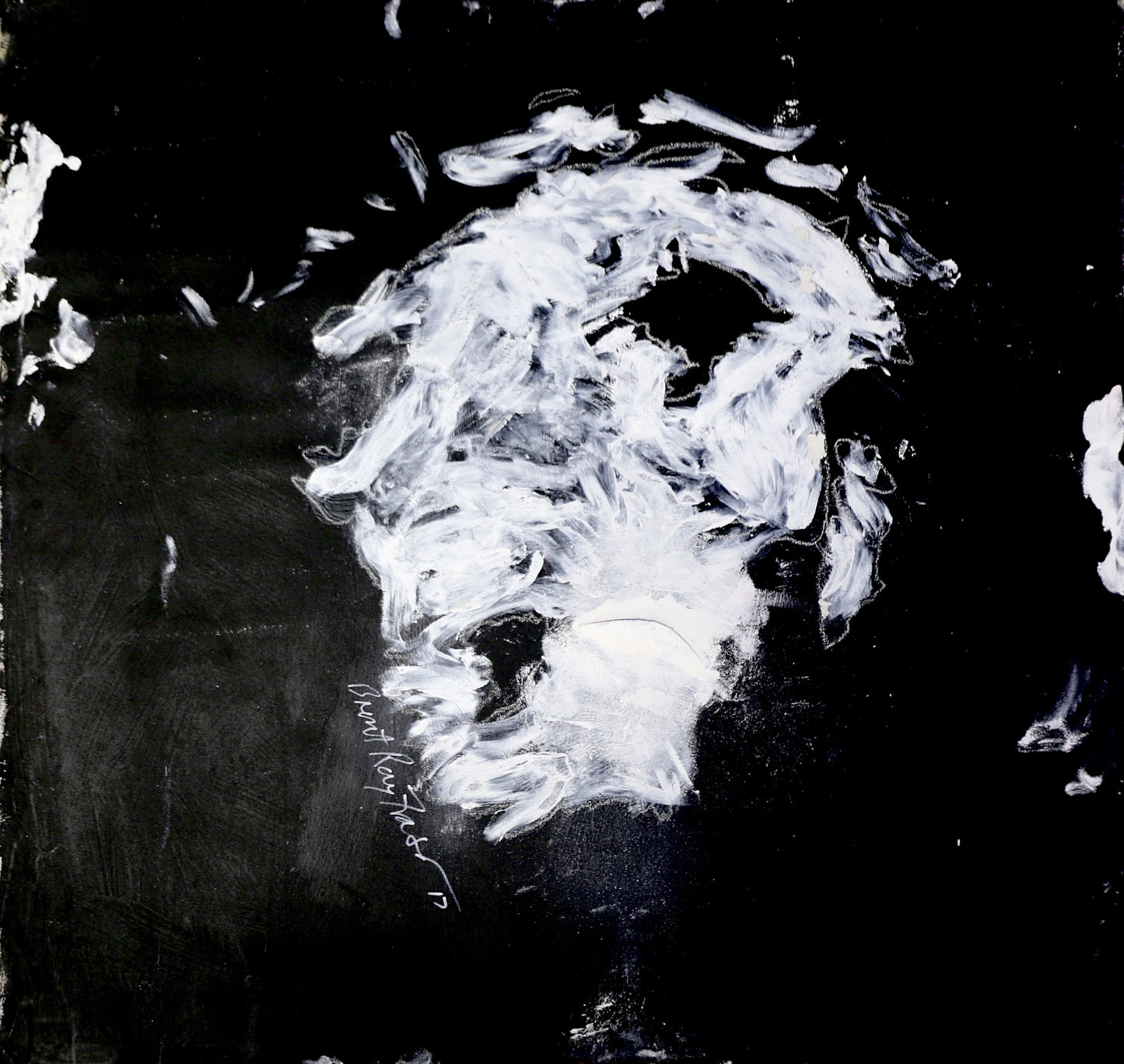 Jesus My Little Pony Unicorn (Double-sided painting), 2017