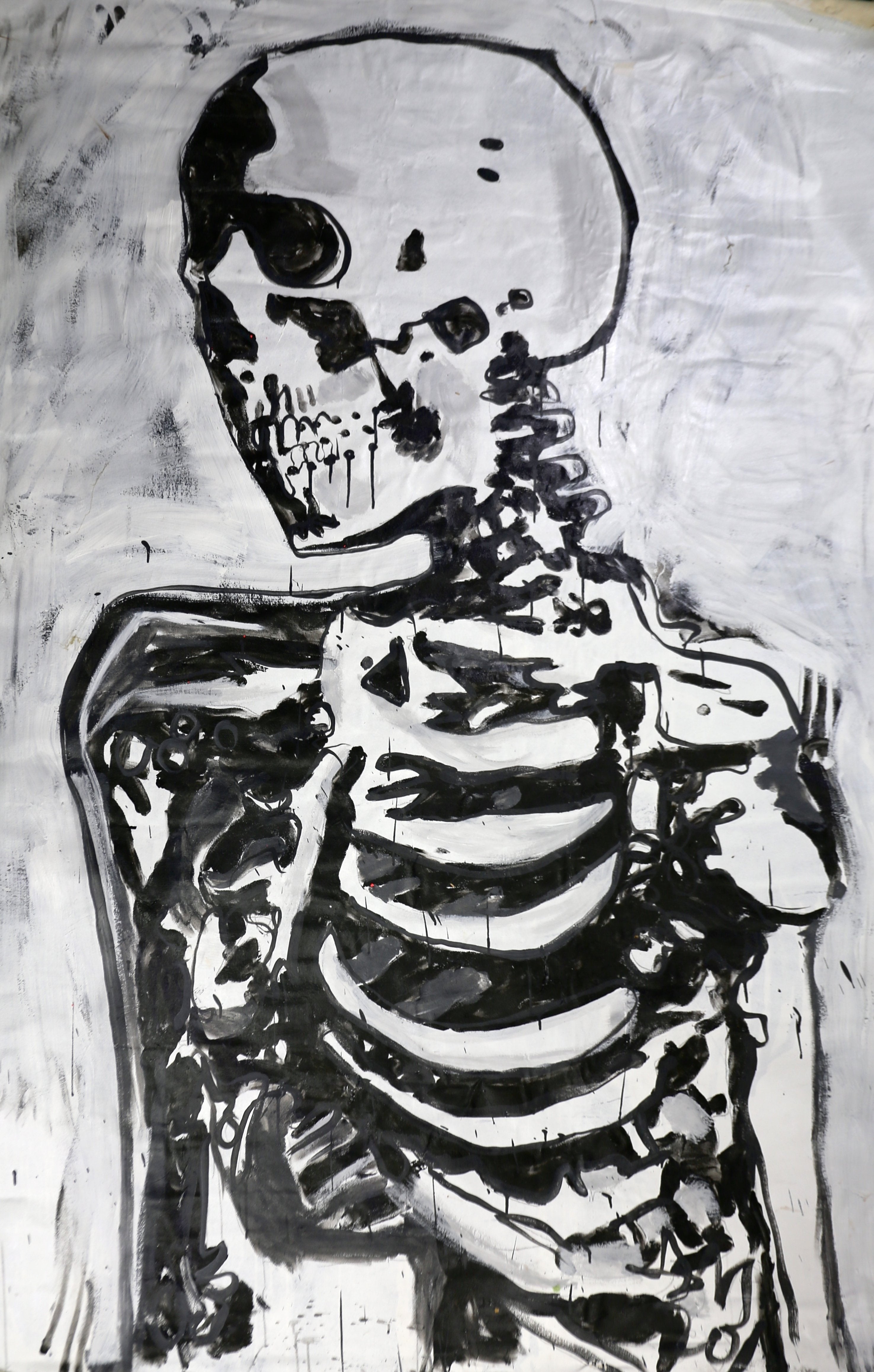 Skeleton Torso Study l (2016)