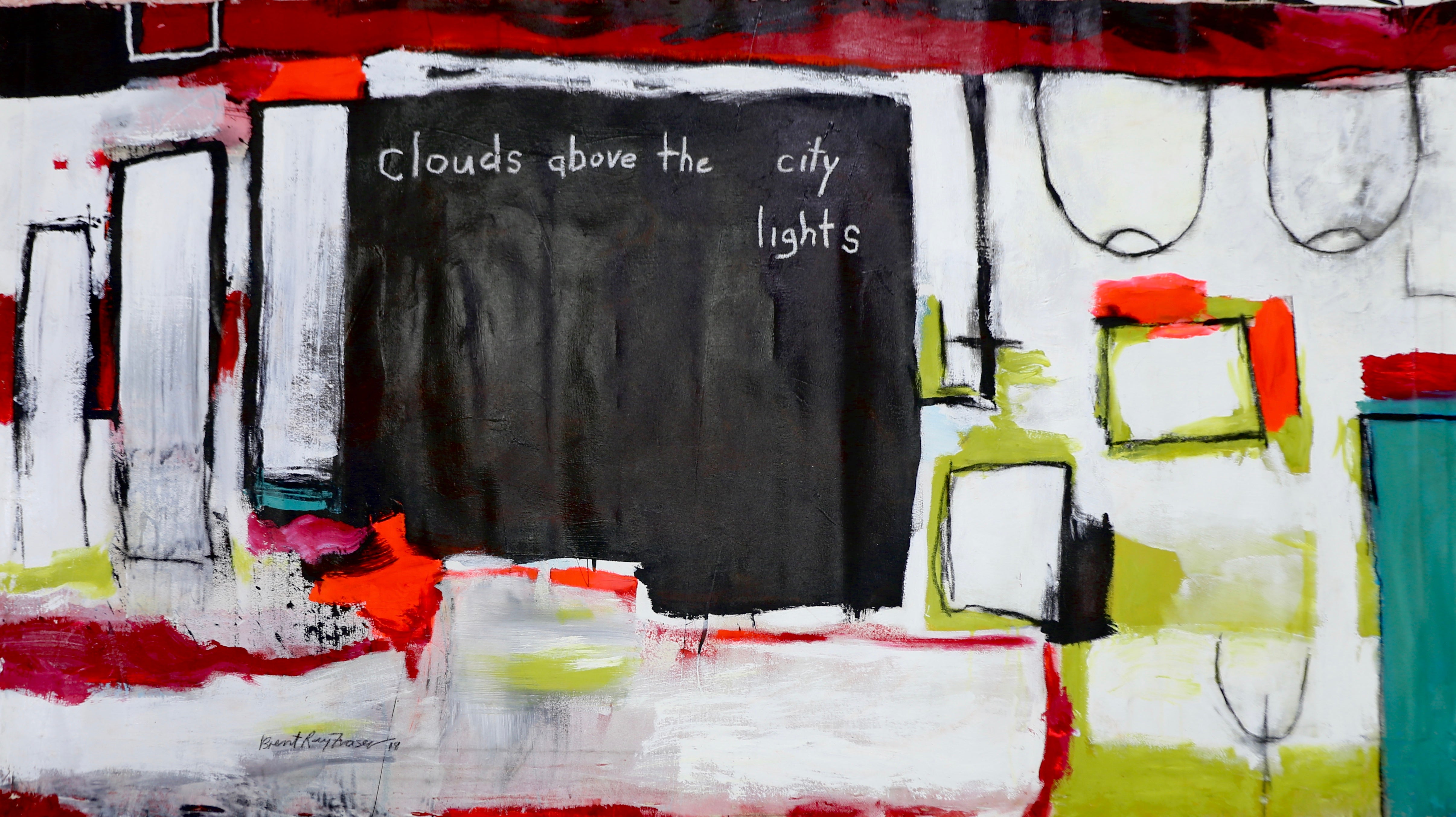 Clouds Above The City Lights (2019)