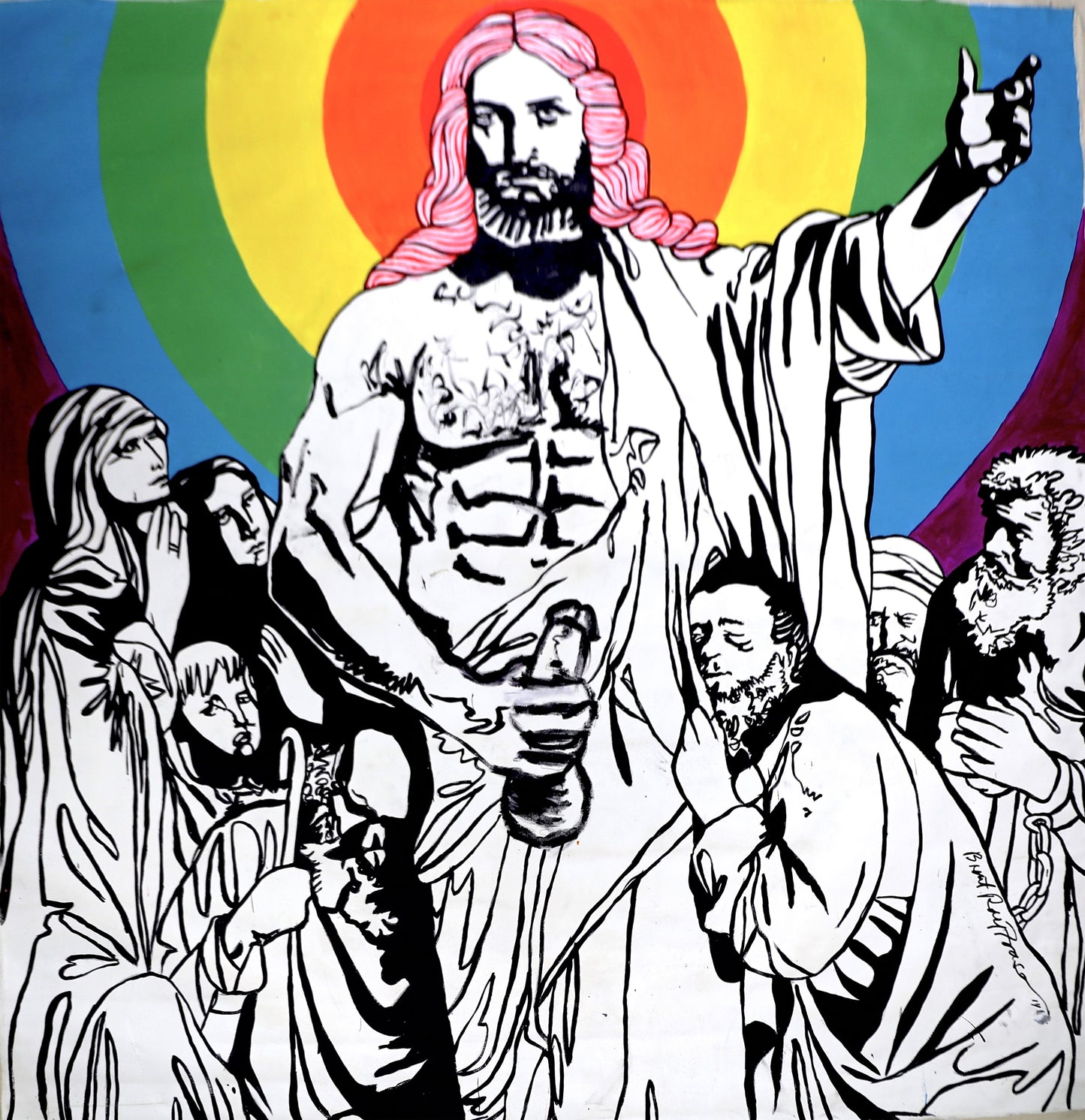 The Disciples (Body Self Portrait), 2014