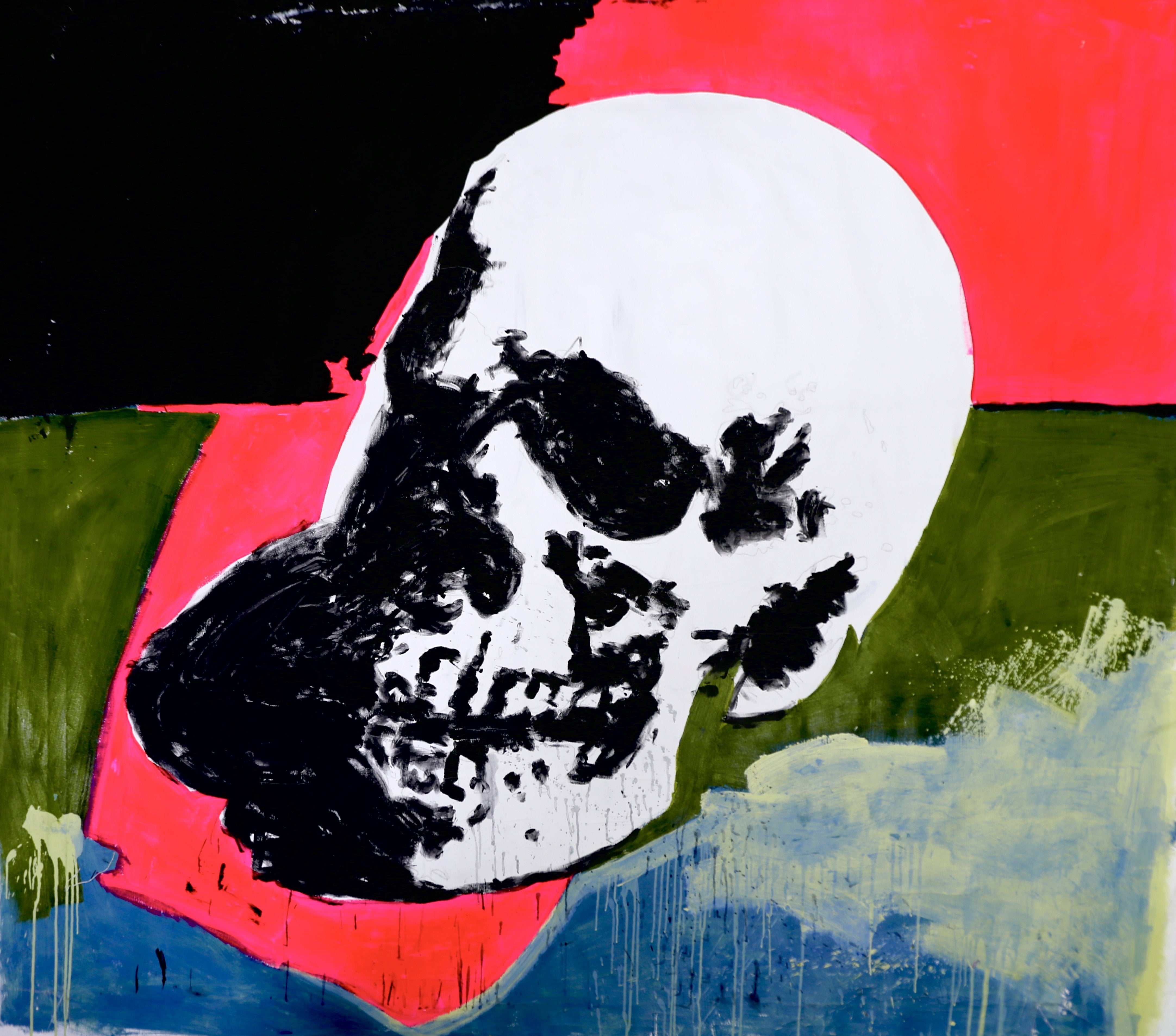 Skull Study l (Warhol) (2014)