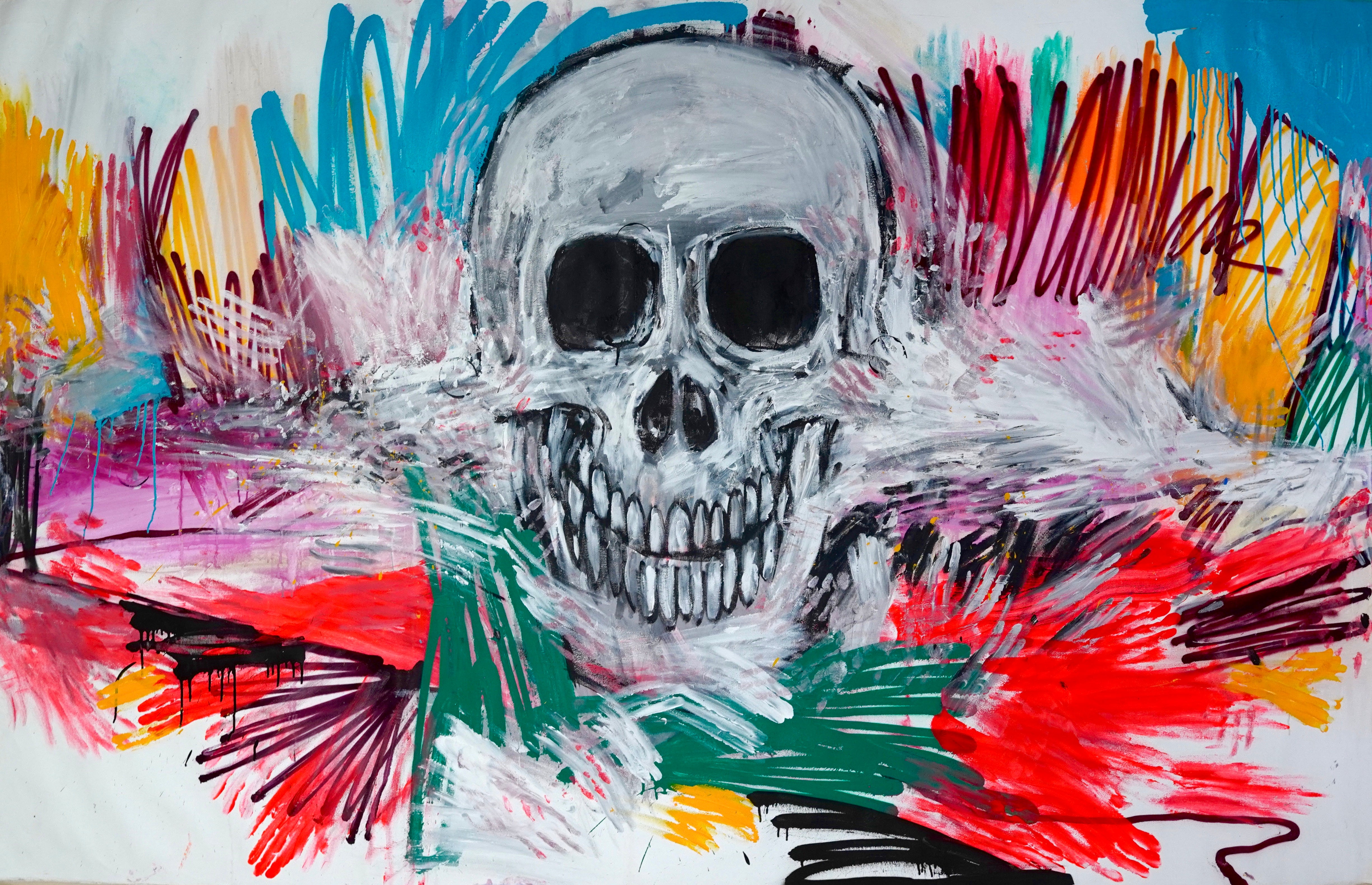 Skull Study Xl (2012) (Landscape l)