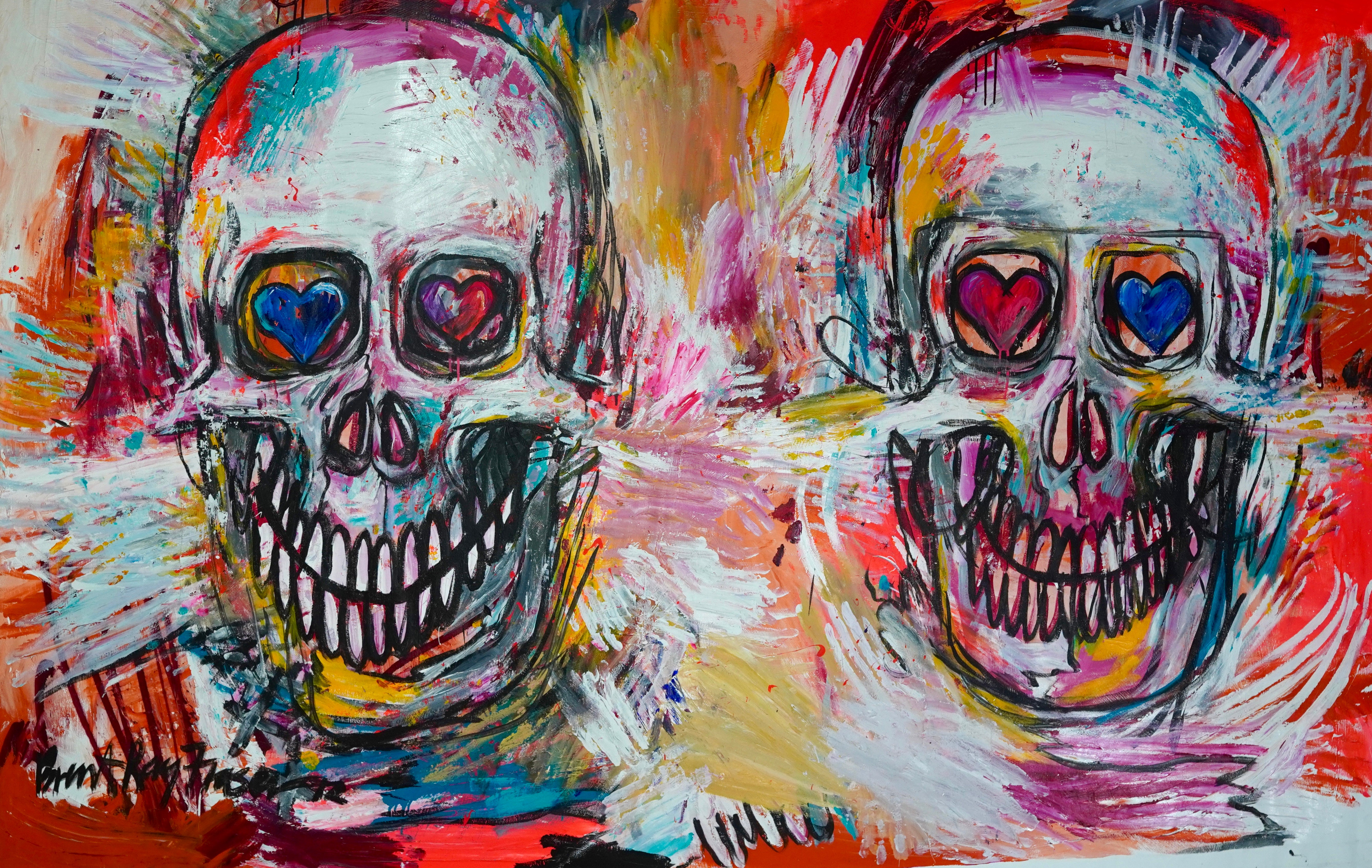 Skull Study lX (2012) (Lovers)
