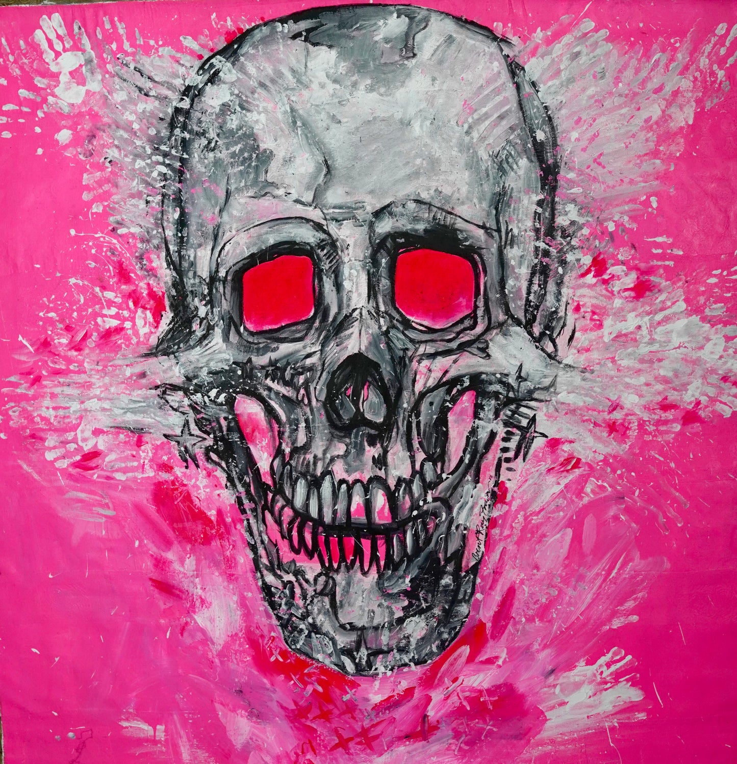 Skull in Pink