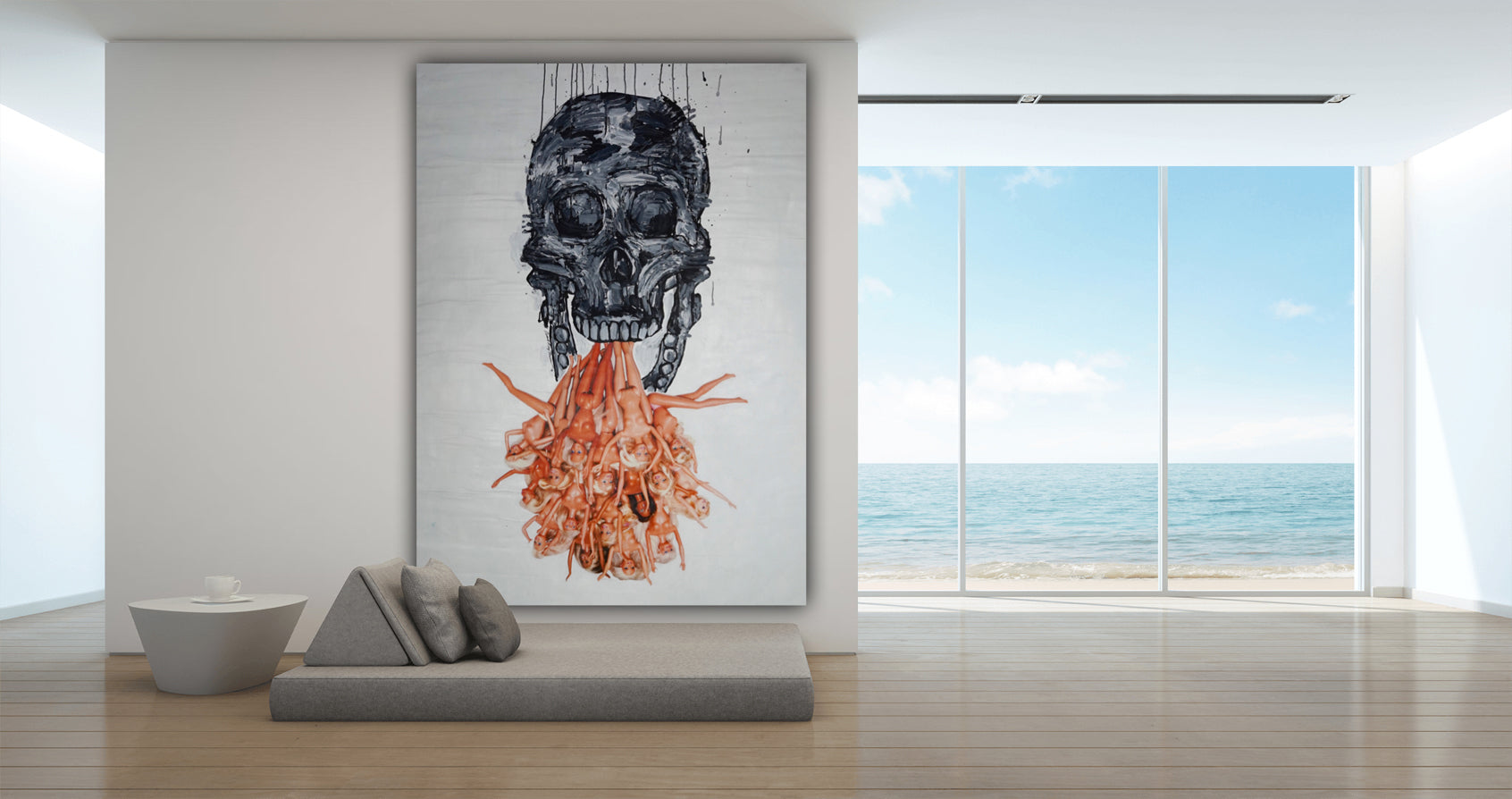 Skull Study lll (2012) (Barbies)