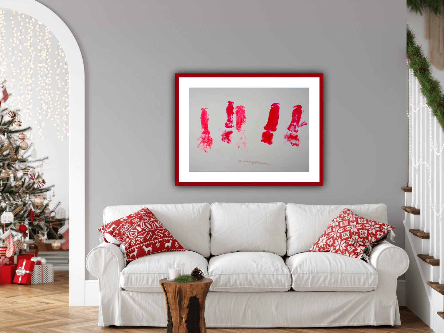 Five Pink Impressions, 2021