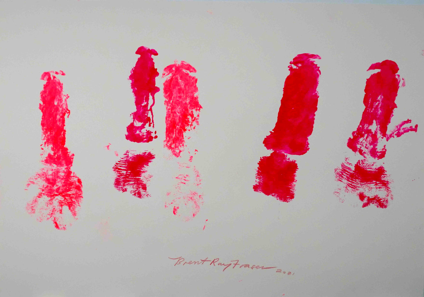 Five Pink Impressions, 2021