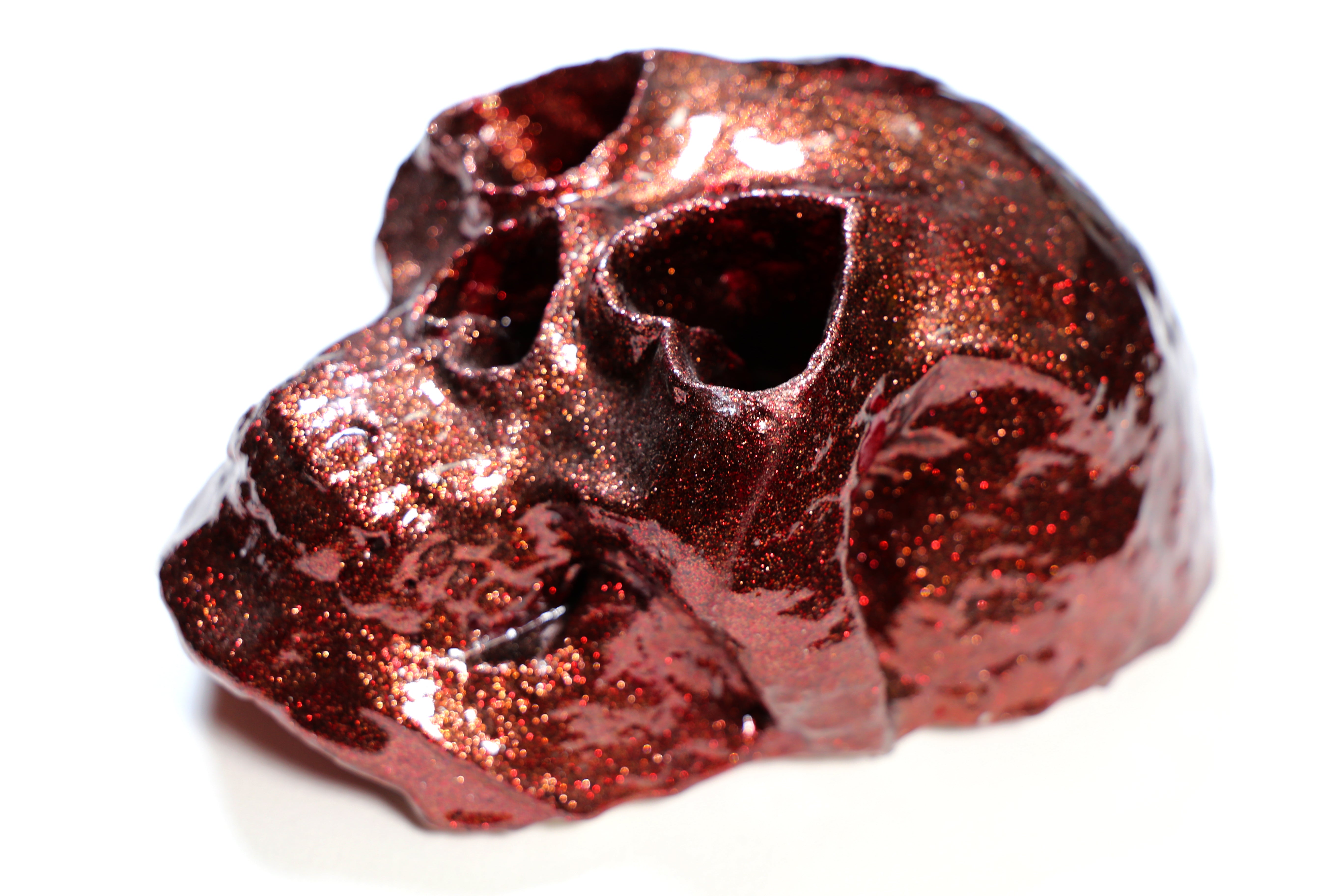 Love Skull Cast Vlll (2018) (Copper Sparkle Resin)