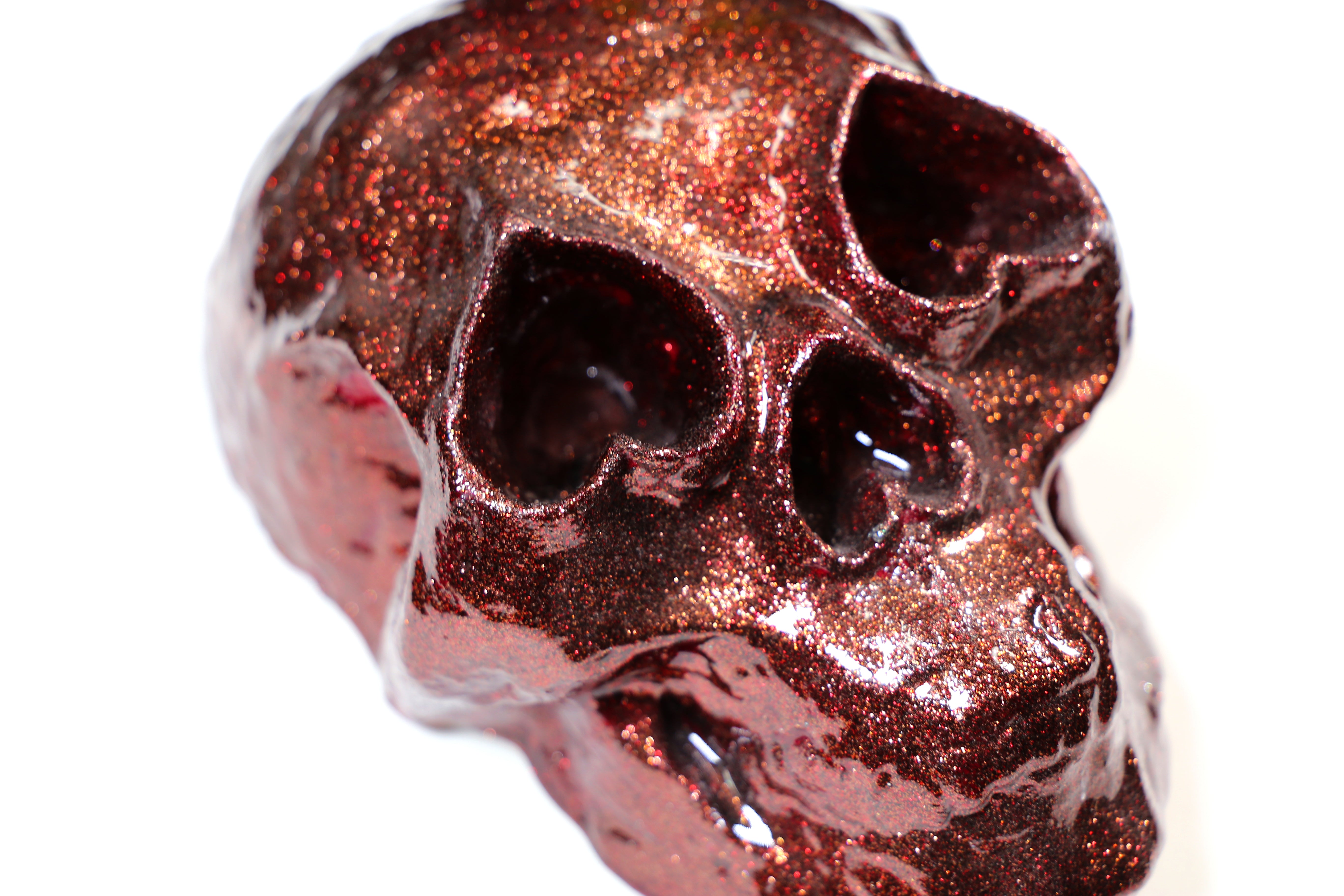 Love Skull Cast Vlll (2018) (Copper Sparkle Resin)