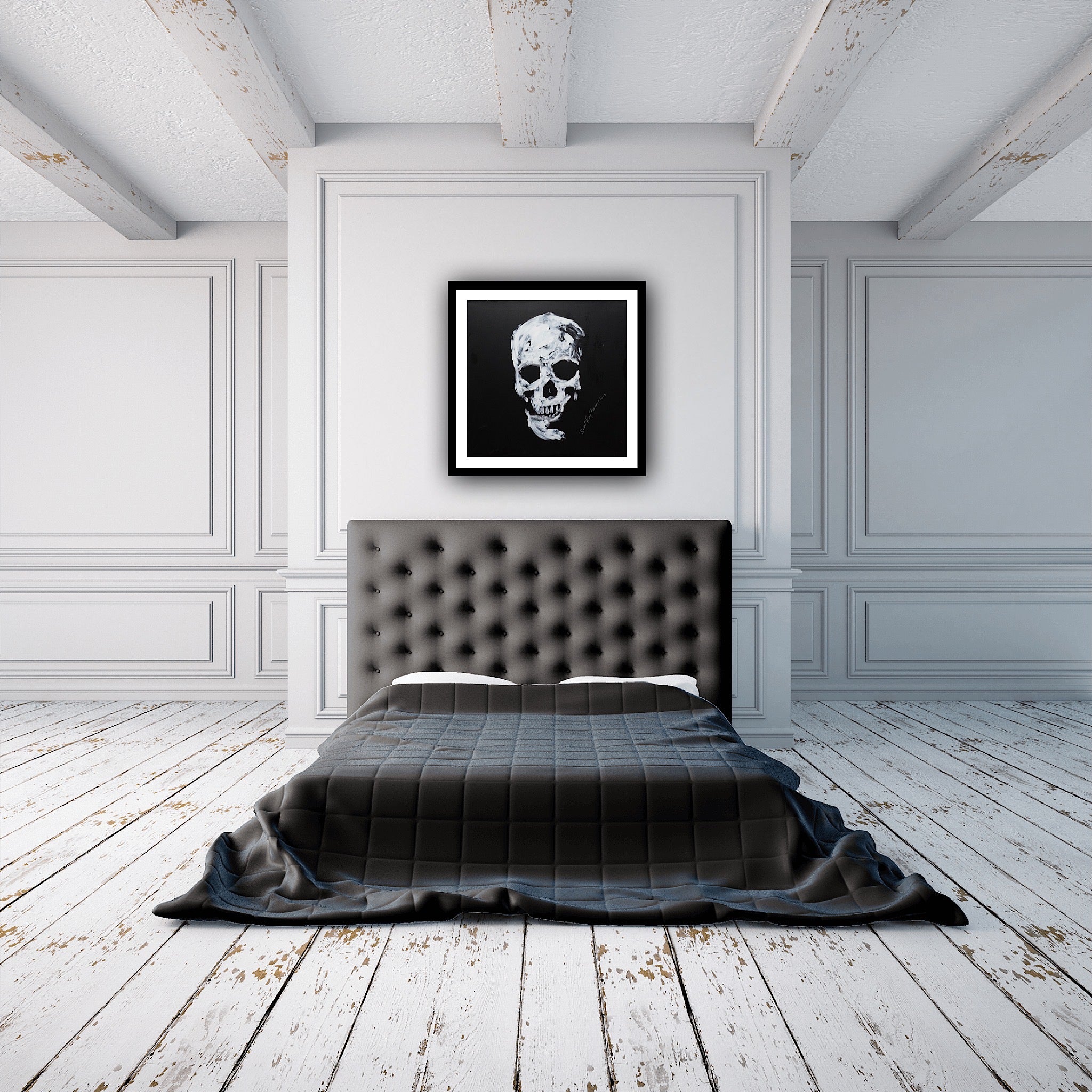 Skull Study Xll (Penile Impression Series) (2023)