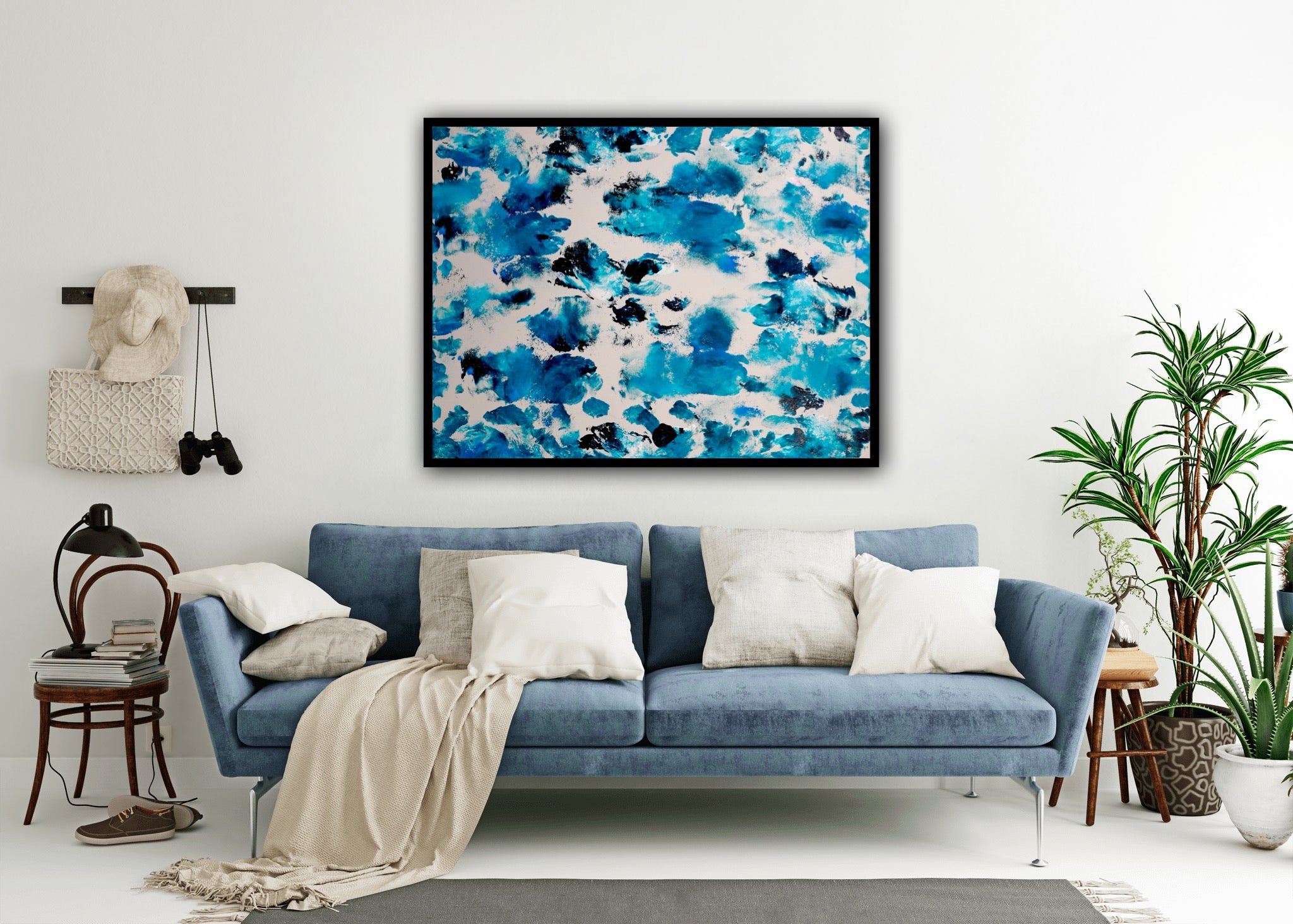 Abstract Study XlV: Blue Empress (2021)