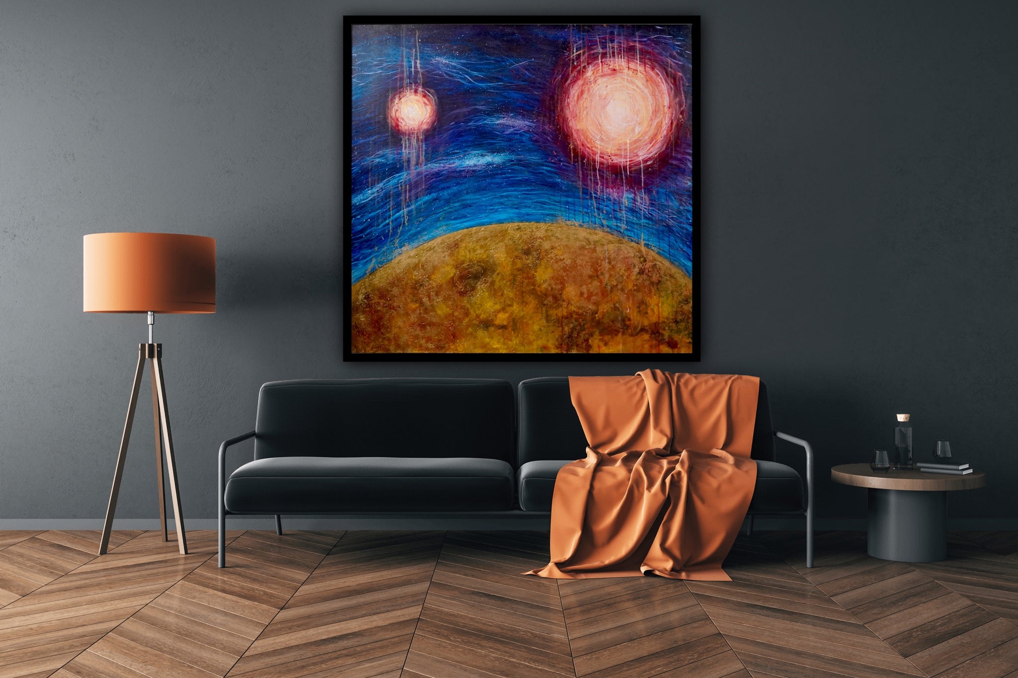 Landscape Study X: Red Sun Rising (2021)