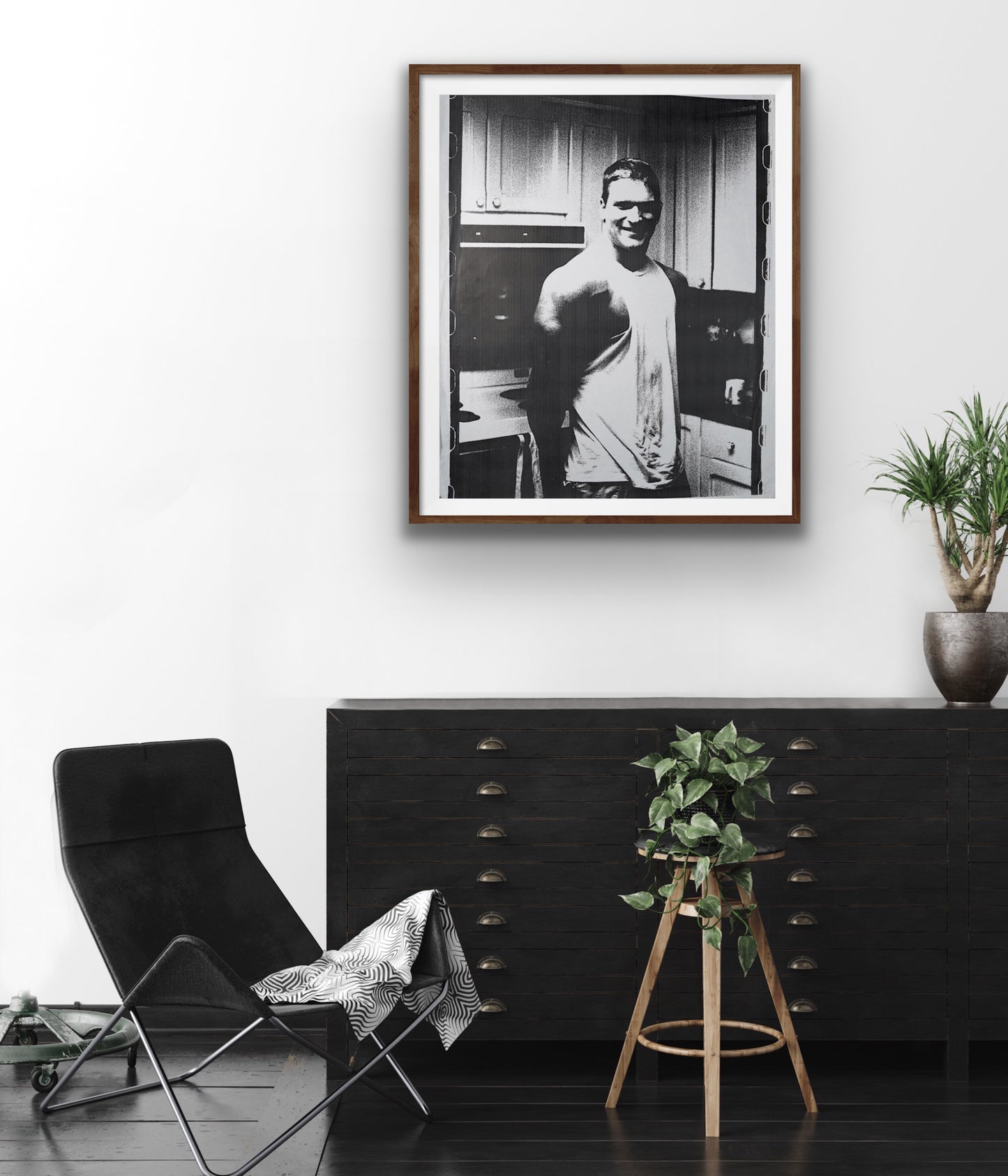 In Parents Kitchen at Nineteen, 2000